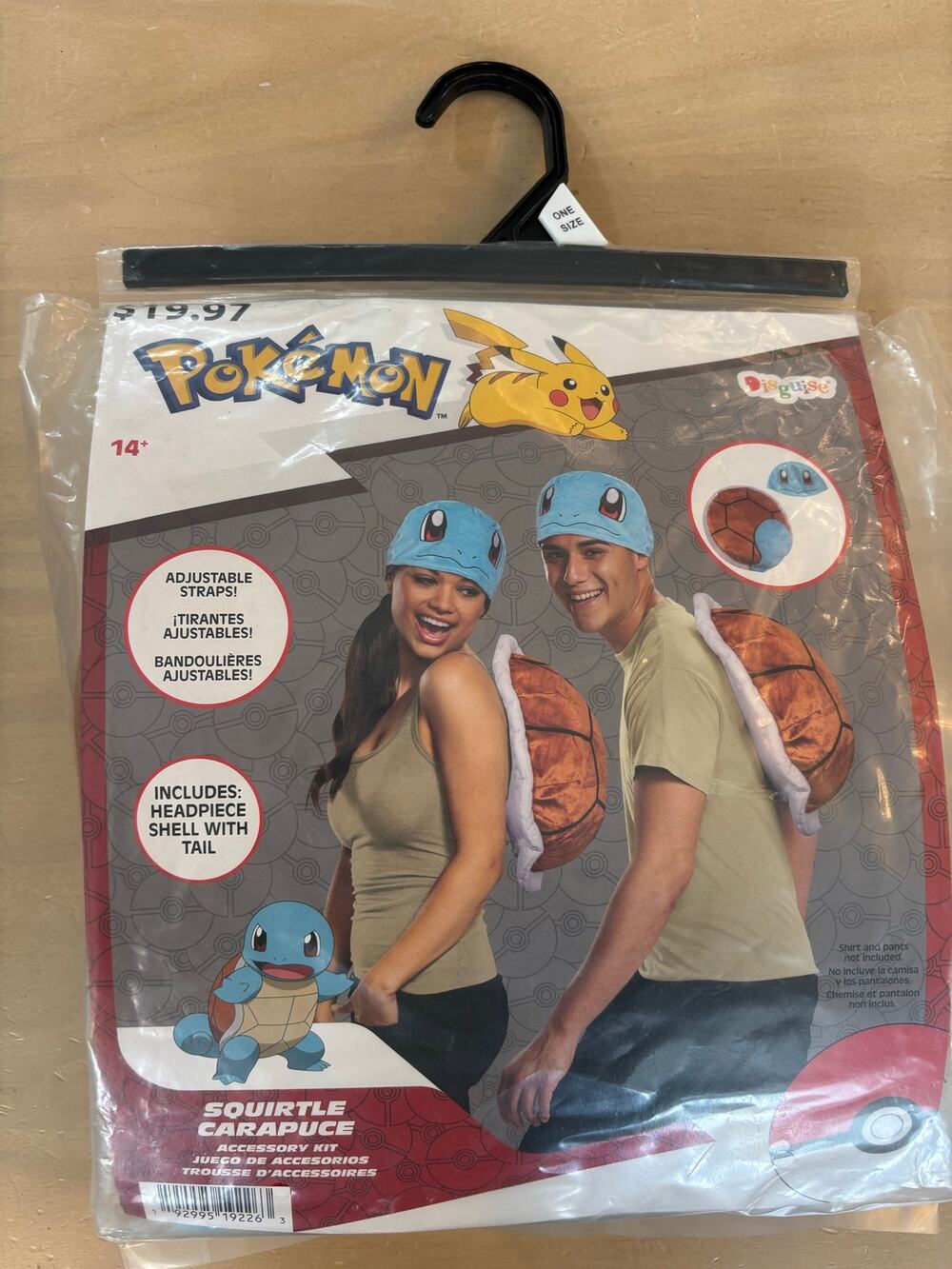 NWT Disguise Pokemon Squirtle Carapuce Accessory Kit Halloween
